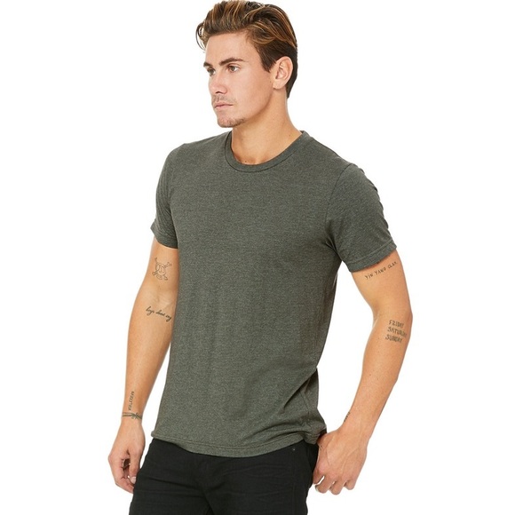 Bella Canvas | Shirts | New Glendalough Distillery T Heather Military ...